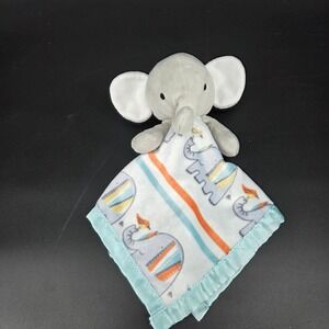 Dream Kids Elephant Security Blanket Lovey Soft Plush Baby Comfort Toy